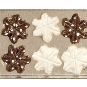 SNOWFLAKE COOKIES/SHEET
