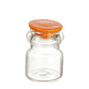 GlassJarW/LightBrownLid