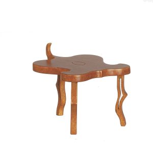 3 LEG TABLE/WALNUT