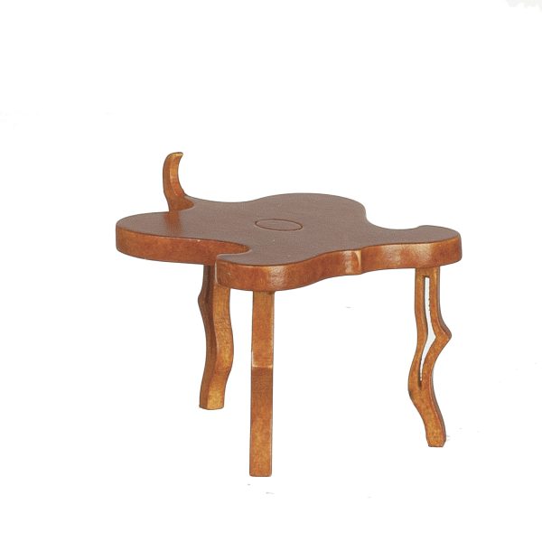 3 LEG TABLE/WALNUT
