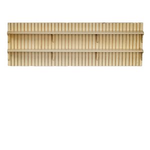 PLATE RACK/WHITE WASHED
