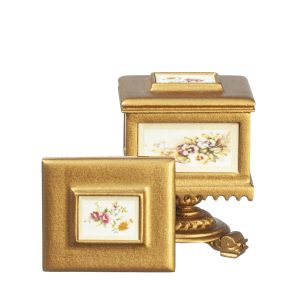 TEAPOY/GOLD