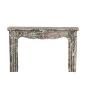 MARBLE FINISHED FIREPLACE