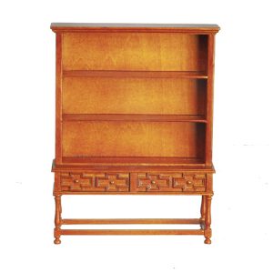 OPEN SHELF HUTCH/WALNUT