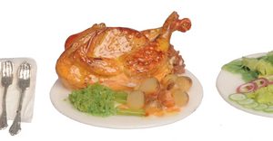 CHICKEN DINNER W/SALAD