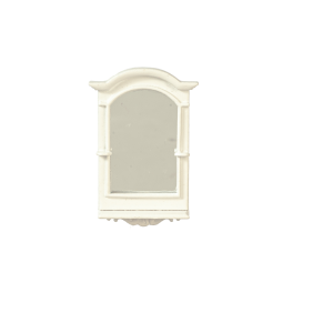 1/2in BATH MIRROR/WHITE