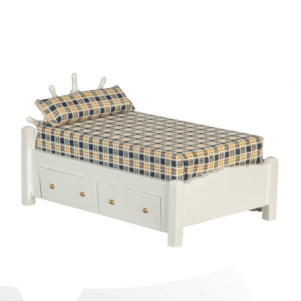 CAPTAINS BED/WHITE