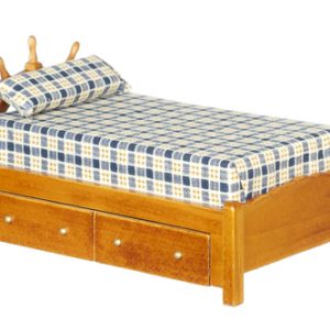 CAPTAIN'S BED/WALNUT/CB