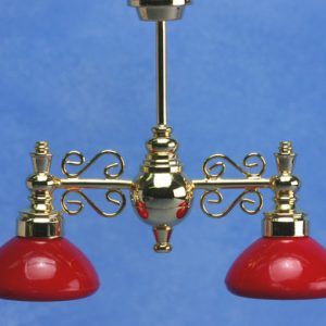 BILLIARD CHAND/RED SHADE