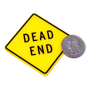 DEAD END ROADWORK SIGN