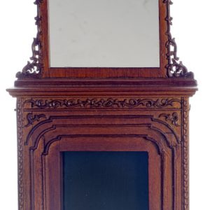 CHESTER FIREPLACE/WALNUT