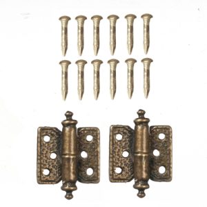 HINGES W/12 PINS/ANT.BR/2