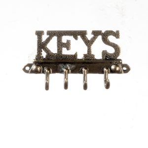 KEYS WALL HOOK/ANT.BRASS