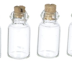 GLASS JARS/EMPTY/4^