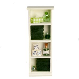 NARROW BATH CAB/DARK GRN