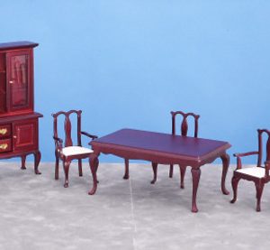 DINING ROOM SET/6/MAH/CS
