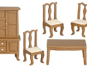 1/2in DINING ROOM SET/6