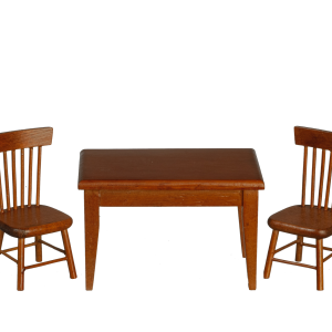 TABLE/4 CHAIRS/WN/CS