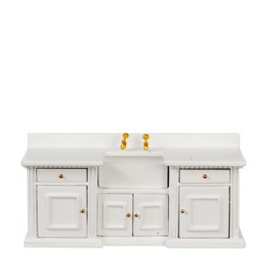 RS.KITCH.COUNTER/SINK/WHT