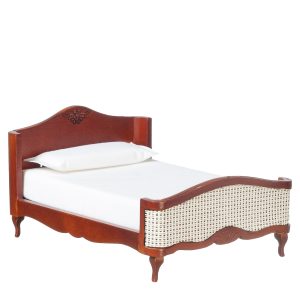 RS DOUBLE BED/WALNUT