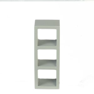 RS 3-SHELF UNIT/STAIN.GRY