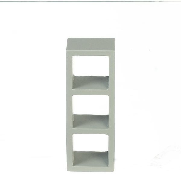 RS 3-SHELF UNIT/STAIN.GRY