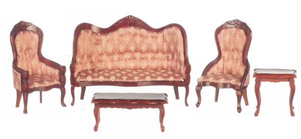 VICT.LIVING RM.SET/5/CS