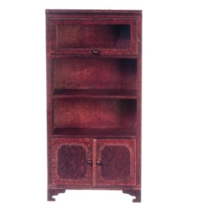 BOOKCASE/1-GLASS DOOR/MAH