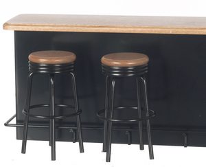 1950'S COUNTER/3 STOOL/C