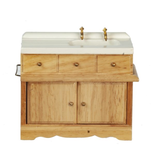 KITCHEN SINK/OAK