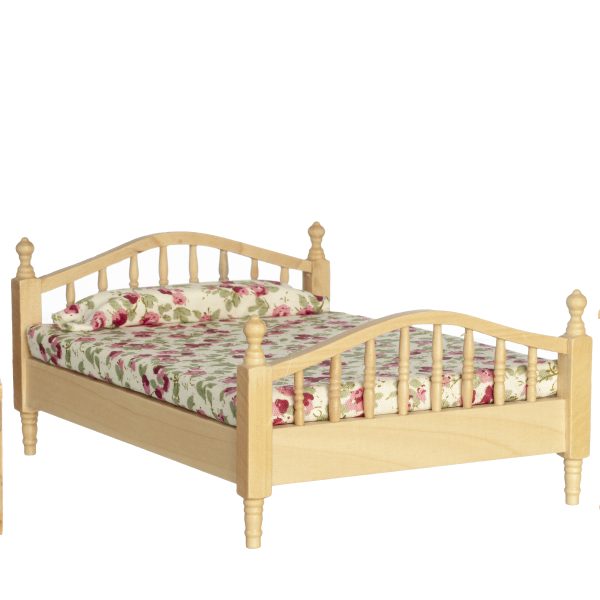 DOUBLE BED/OAK