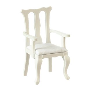 Q.A.ARMCHAIR/WHITE