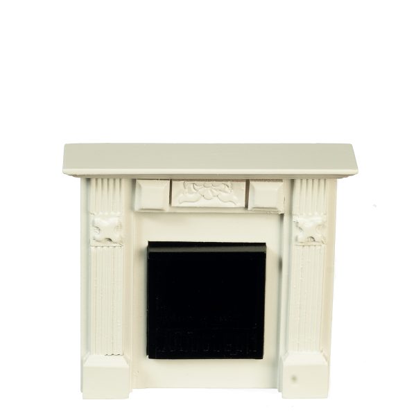 ELIZABETH FIREPLACE/WHITE