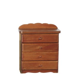 4-DRAWER CHEST/WALNUT