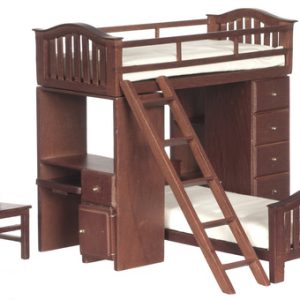 BUNKBED SET/WALNUT