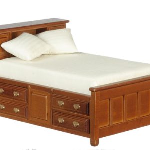 DOUBLE BED/WALNUT