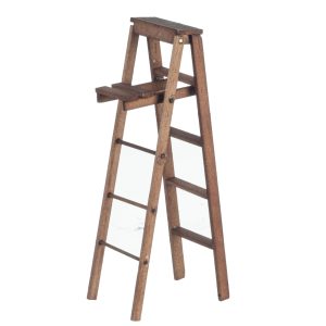 5in HIGH STEPLADDER/WALNU