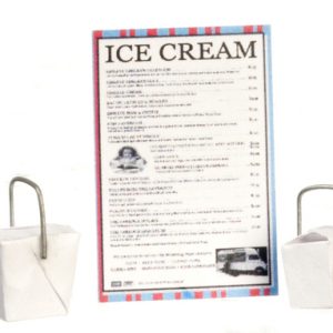 ICE CREAM TAKE OUT SET