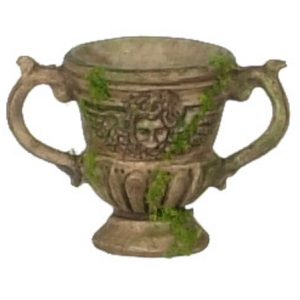 URN/BROWN W/MOSS