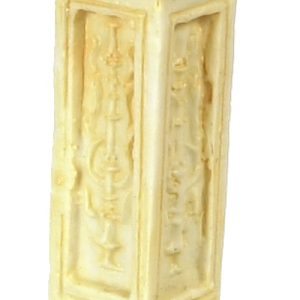 1/2in PEDESTAL/IVORY