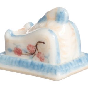 BUTTER DISH W/COVER/2