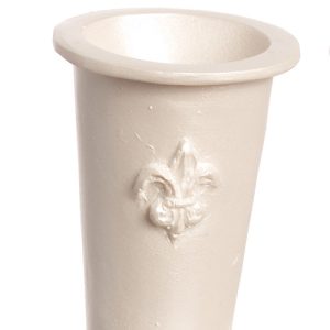 PLANT STAND/WHITE/ROUND/6