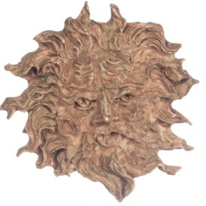 SUN FACE/2pcs/GRY.ANCIENT