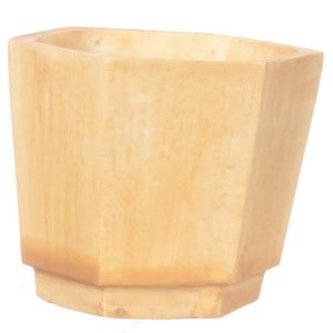 HEXAGON PLANTER/TAN