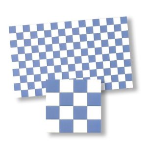1/2in.BLUE/WHT.SQ.TILE