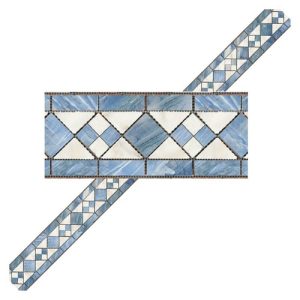 1/2in FAUX MARBLE BORDER