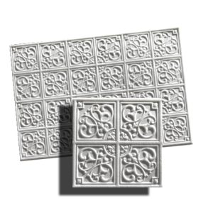 1/2in WHITE CEILING 3D