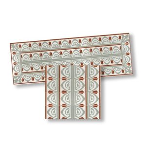 MOSAIC FLOOR TILE BORDER