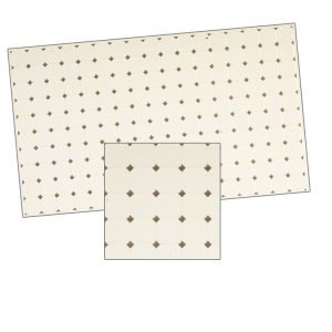 WALL TILE/BLACK RHOMBUS