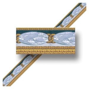 GOFRADO WALLPAPER BORDER